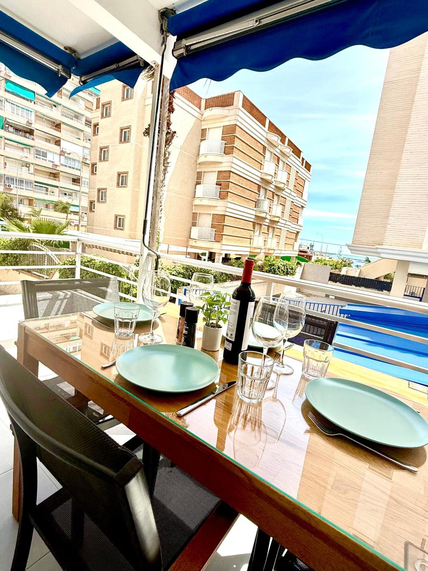 Be Happy, Santa Pola Apartamento A 50 Metros De La Gran Playa Exterior foto